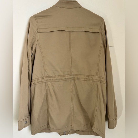 Expresss EXP Tan Military Jacket Size Small. - Picture 2 of 8